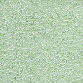 MIYUKI Delica Seed Beads DB1474 11/0 Round -  Pale Green Mist Luster DB-1474