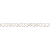 Swarovski parel 3mm - 5810 Crystal White pearl WHITE